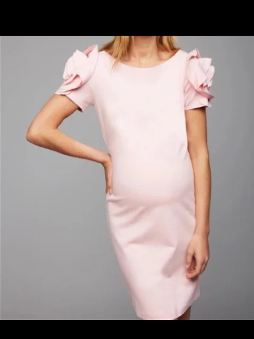 Pietro Brunelli Powder Pink Capri Designer Maternity